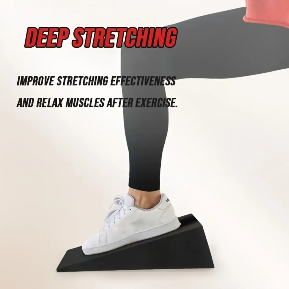 1 Pair Incline Design Yoga Squat Wedge Adjustable Leg Recovery Triangle Yoga Blocks Stability Training Calf Stretch