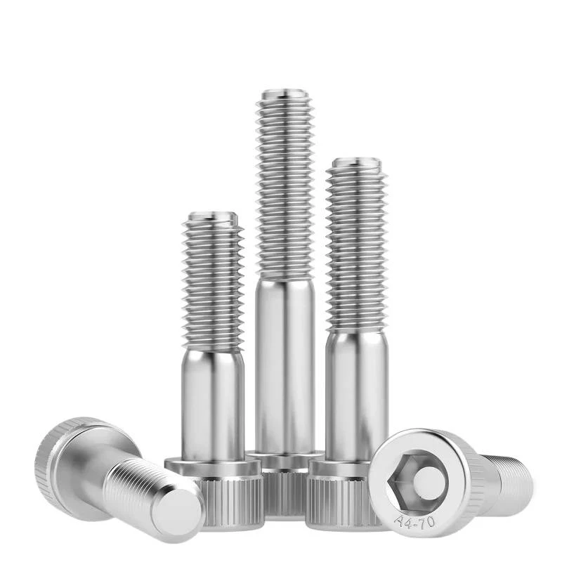 M4-M12 316 Stainless Steel Hex Socket Cap Head Screws / A4-70 Half Thread Allen Bolts DIN912 Partially Threaded