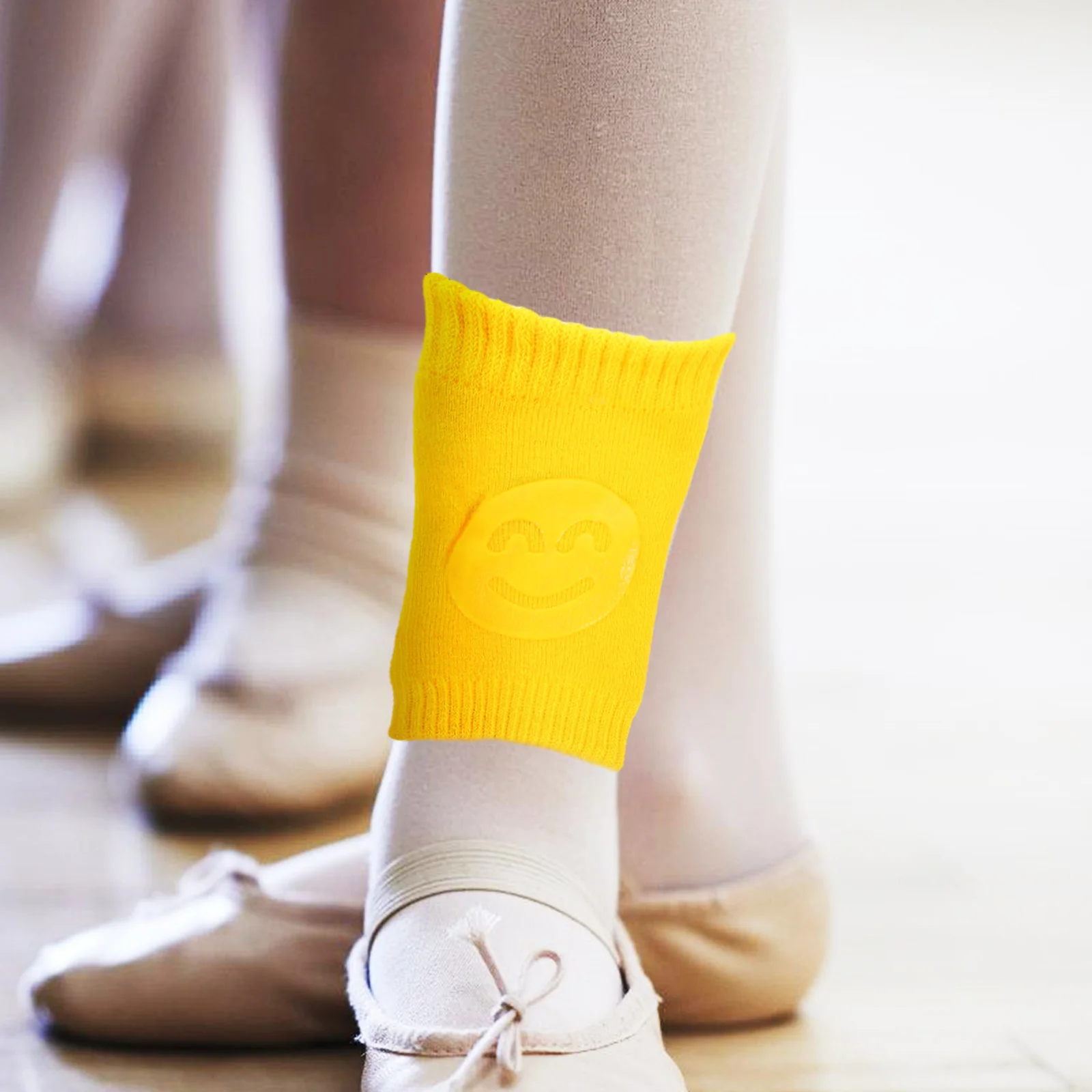 

2Pairs Dancer Dance Socks Cotton Shoe Socks for Dance Shoes Shoe Sock Supply Dancing Accessory