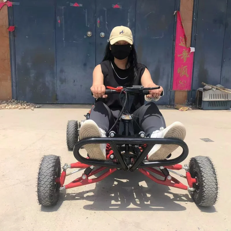 

Professional Grade 90cc 212cc 300cc Electric Street Go-Kart Kit for Adults Including Chain Racer Parts & Accessories