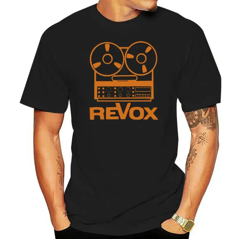 2022 New Arrivals Creative simplicity Men'S Revox Nera 3D Printed 100% Cotton Tee Shirts Short Sleeve Tees