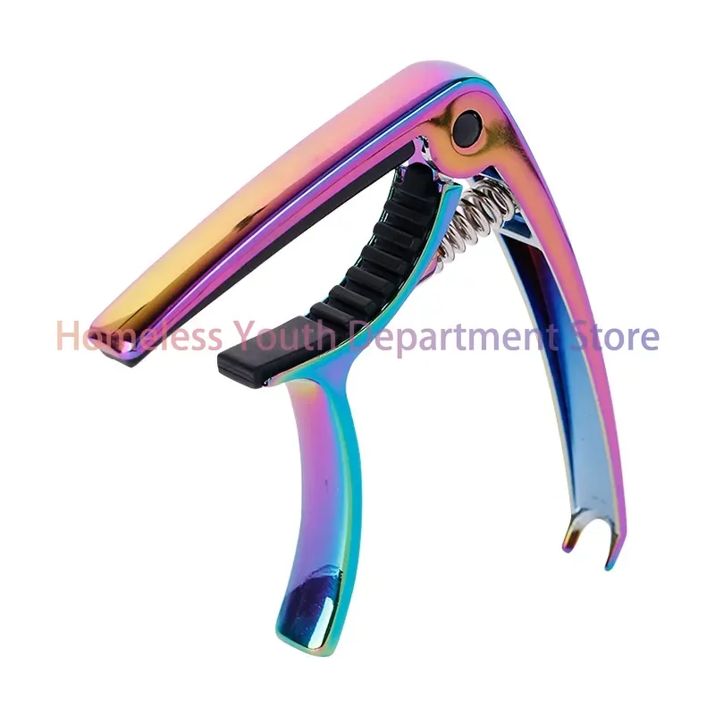 

Folk Guitar Colorful Metal Tone Changer Clip Zinc Alloy Nail Moving Tone Two in One Tone Changer Clip