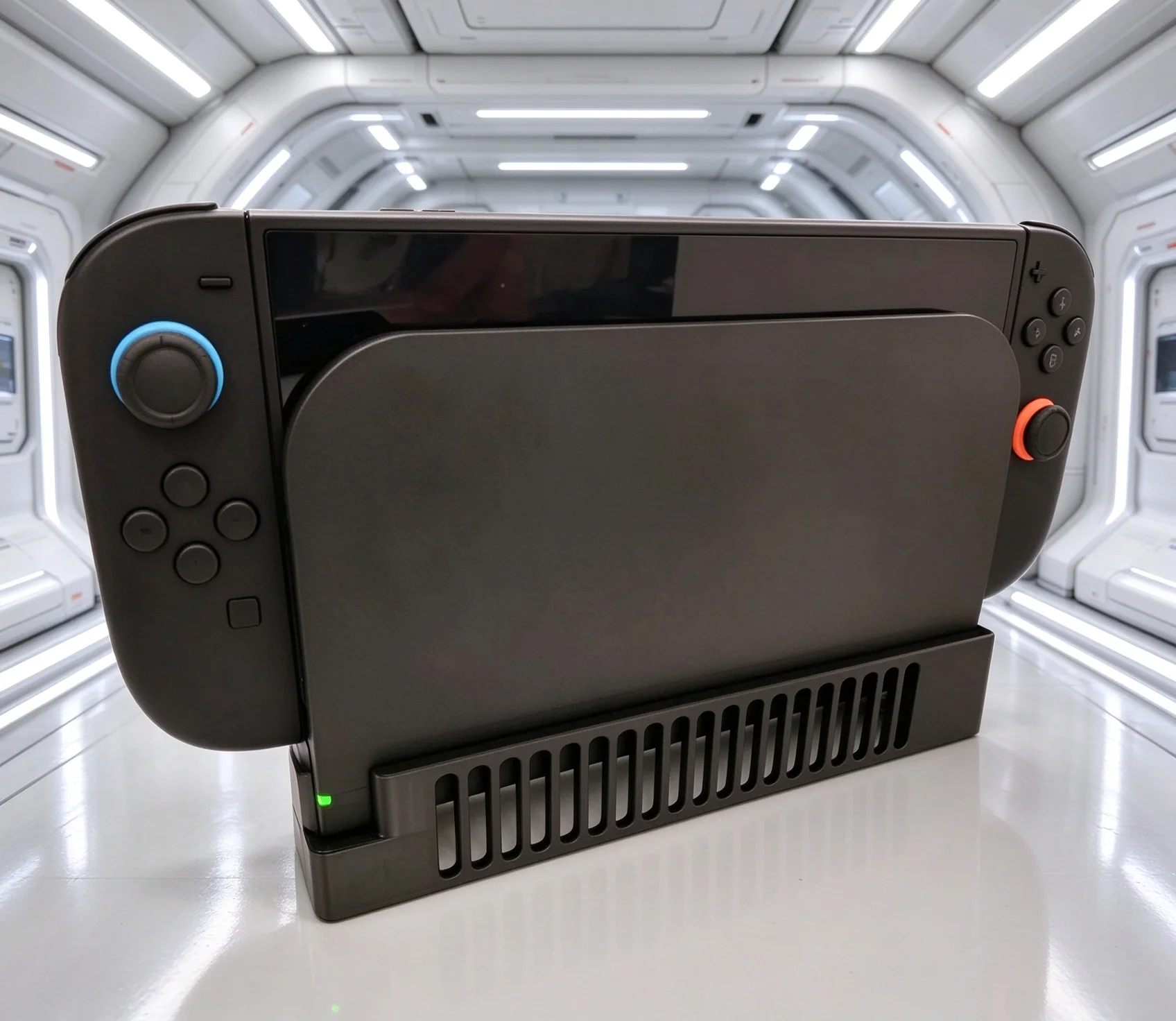 Dock For Nintendo (Switch NS2) Raised Clearance Design Lowers Operating Temperature And Reduces Thermal Throttling In Long Playt