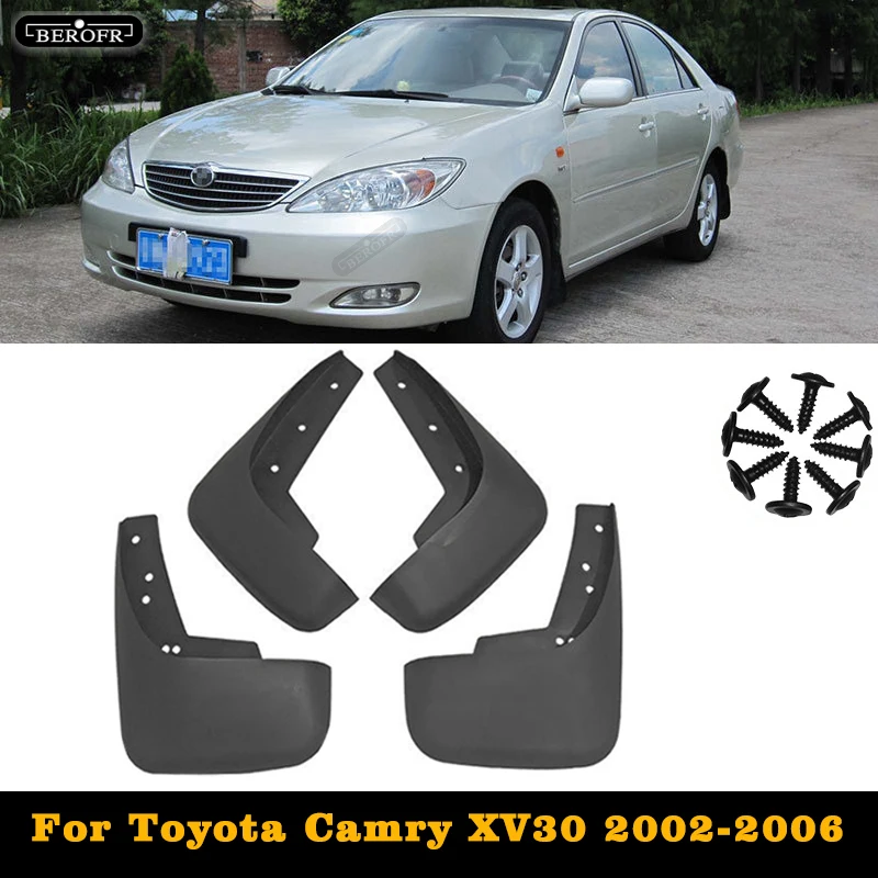 Передний и задний автомобильный брызговик для Toyota Camry XV30 XV 30 1997-2006 2012-2021, защита от брызг, аксессуары для брызговиков 2003 04 05