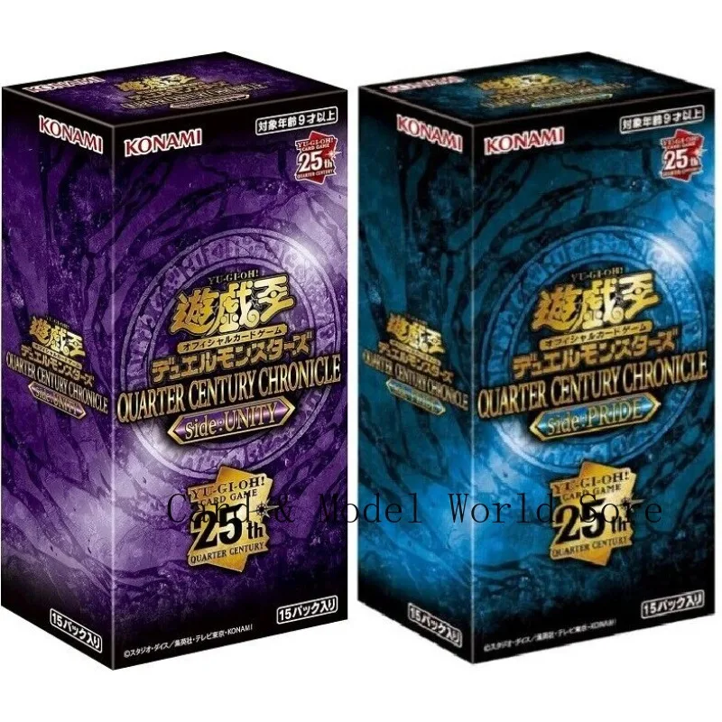 Yu-Gi-Oh Duel Monsters QUARTER CENTURY CHRONICLE Side UNITY & PRIDE Box Japanese Konami Official