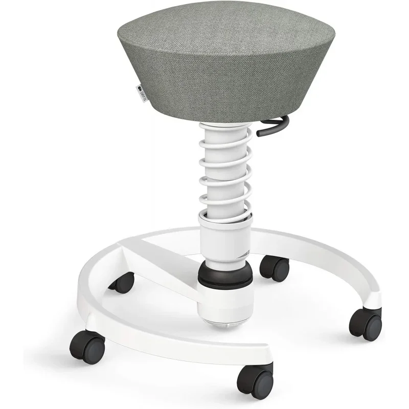 Swopper Air New Edition Ergonomic stool with castors - Dynamic office chair for a healthy back - office stool and seat trainer -