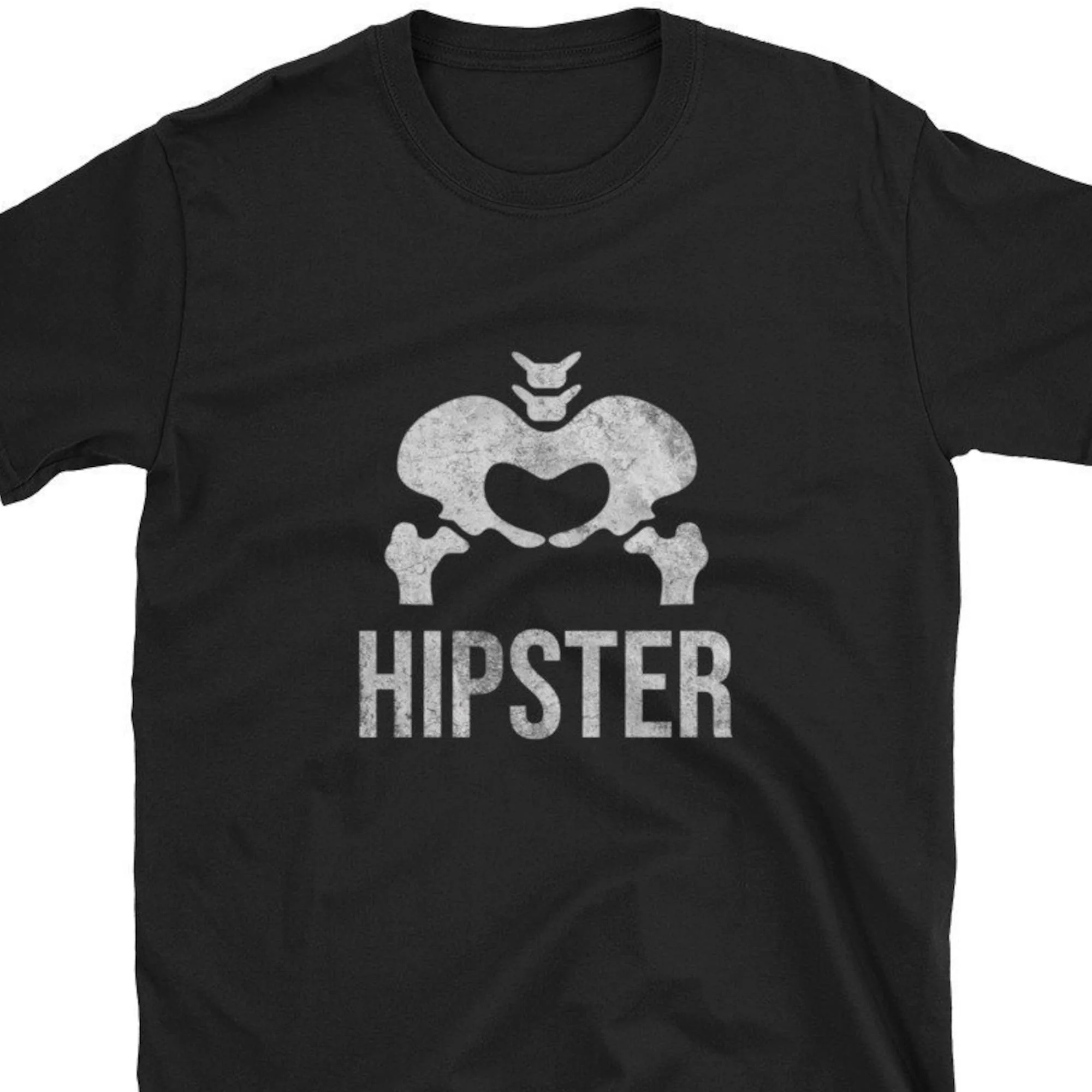 Hipster Hip Replacement Surgery T Shirt Recovery Get Well