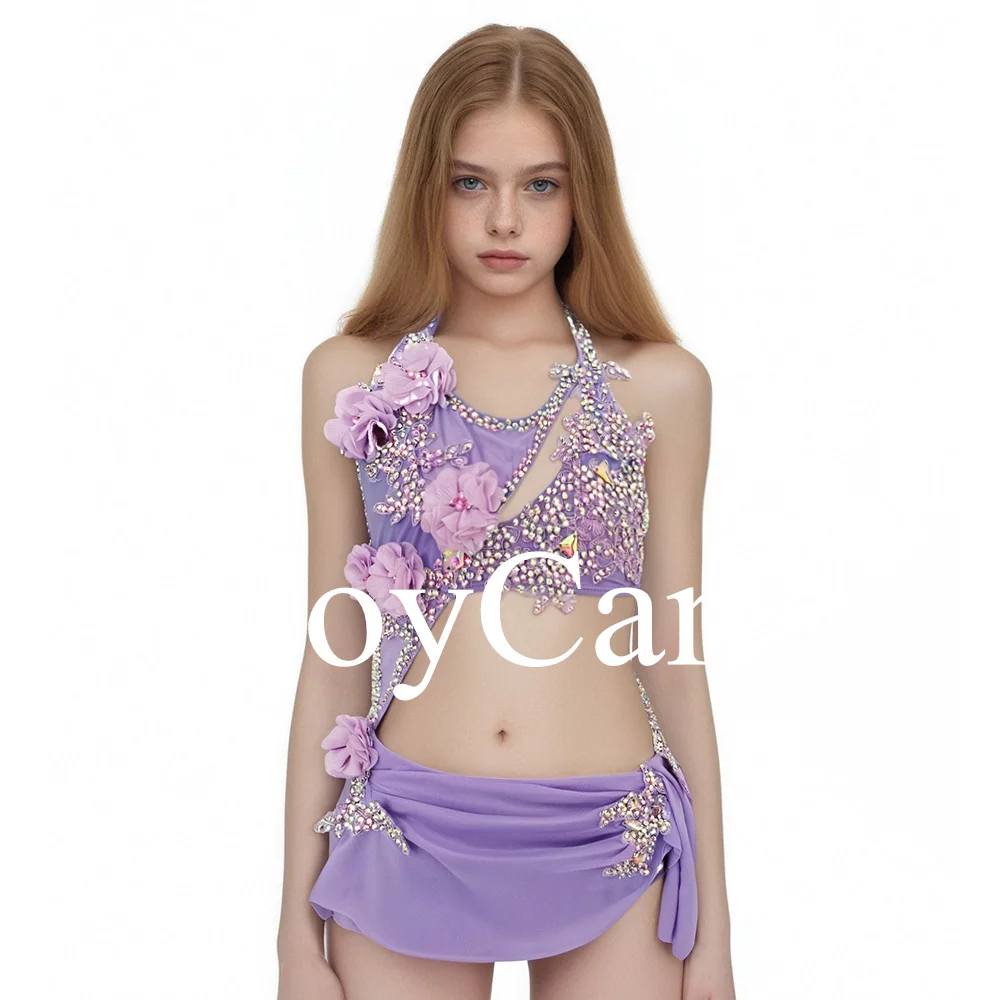 JoyCan فستان رقص غنائي ملابس رقص الجاز القطب ملابس الرقص فتاة أداء التدريب