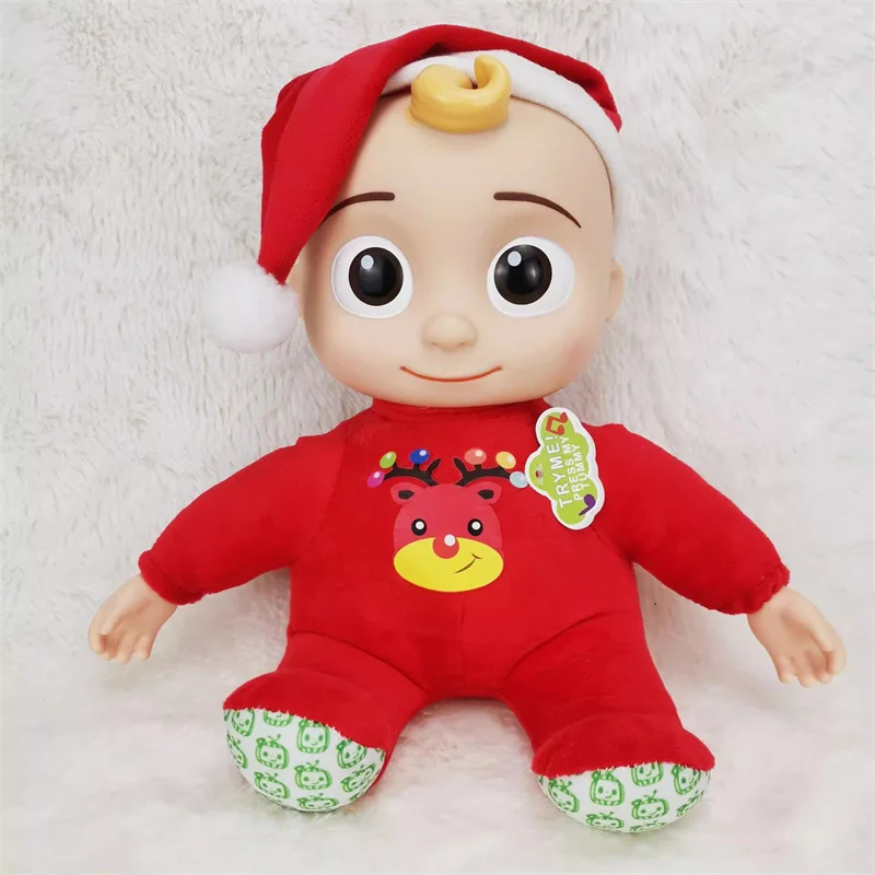 Super Baby JJ Christmas Music Children's Animated Plush Toy Doll Birthday Gift