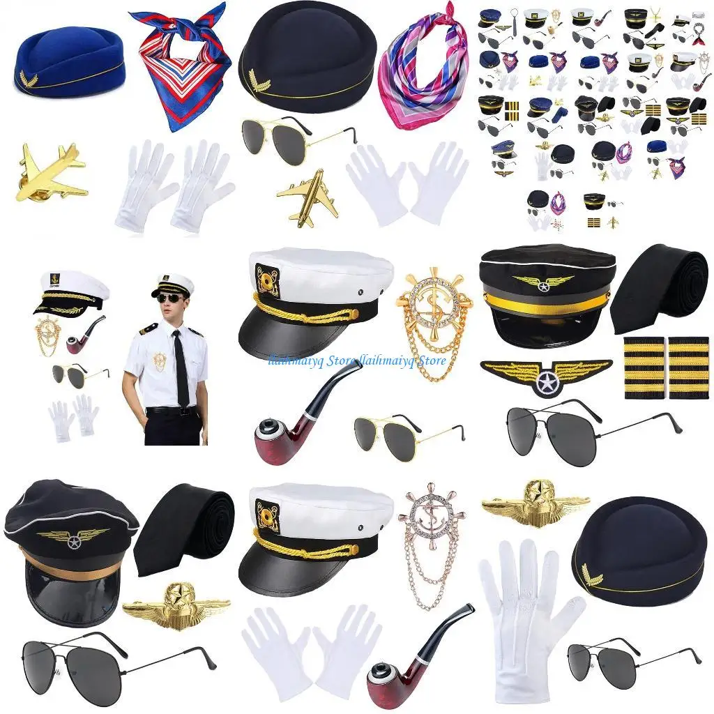 

573B Versatile Fashionable Hat Academies Uniform Hat Personality Costume Accessory for Daily Wear and Girl Stylish Travel