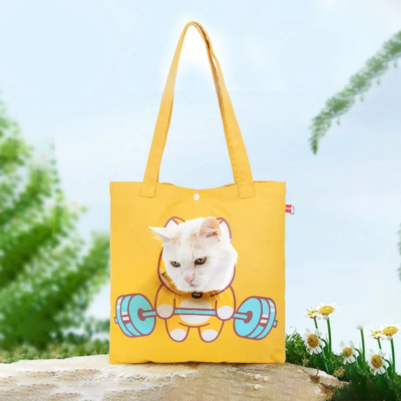 Pet Puppy Cat Outdoor Travel Dog Shoulder Bag Pet Portable Shoulder Handbag Comfort Tote Pouch Pet Supplies Bag for Small Dogs