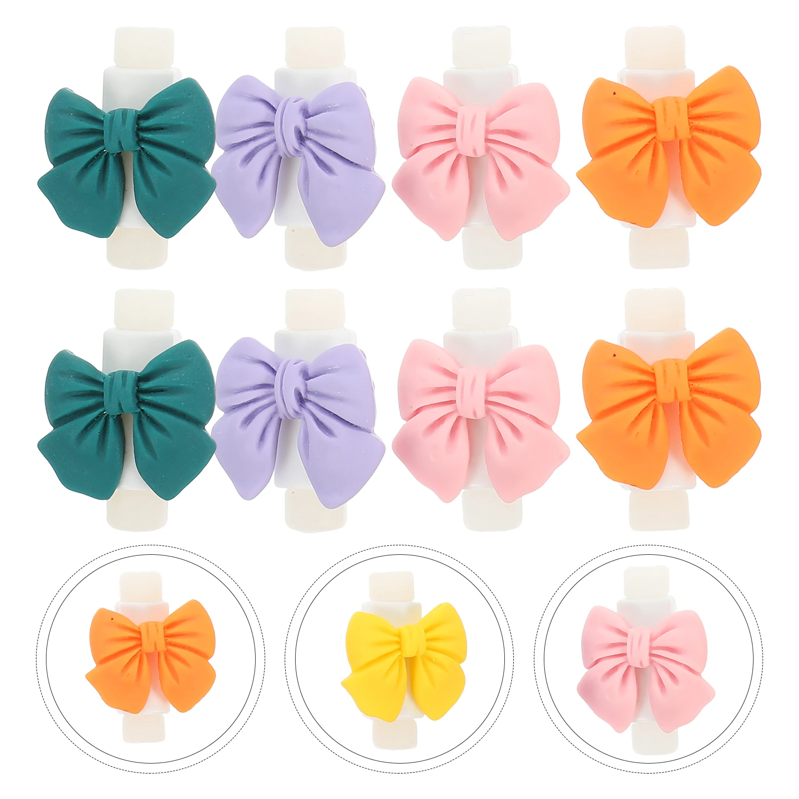 

Cable Protector Data Cord Sleeve Reusable Durable Plastic Extend Office Use All Cables Compatible Cartoon