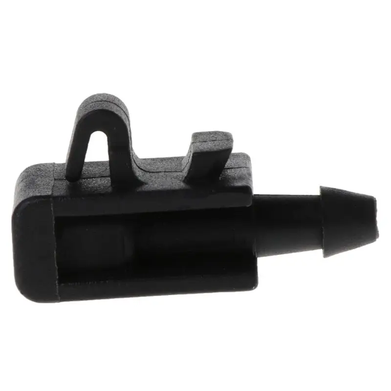 A70F 2Pcs  Car Front Windshield Washer for Valve Adapter Plastic Nozzle for Megane 2 Scenic2 8200082347