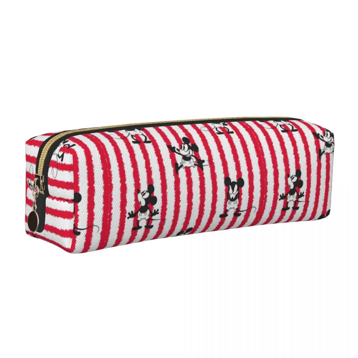 

Creative Mickey Mouse Plane Crazy Pattern Pencil Cases Pencilcases Pen Box Large Storage Bag Office Zipper Stationery