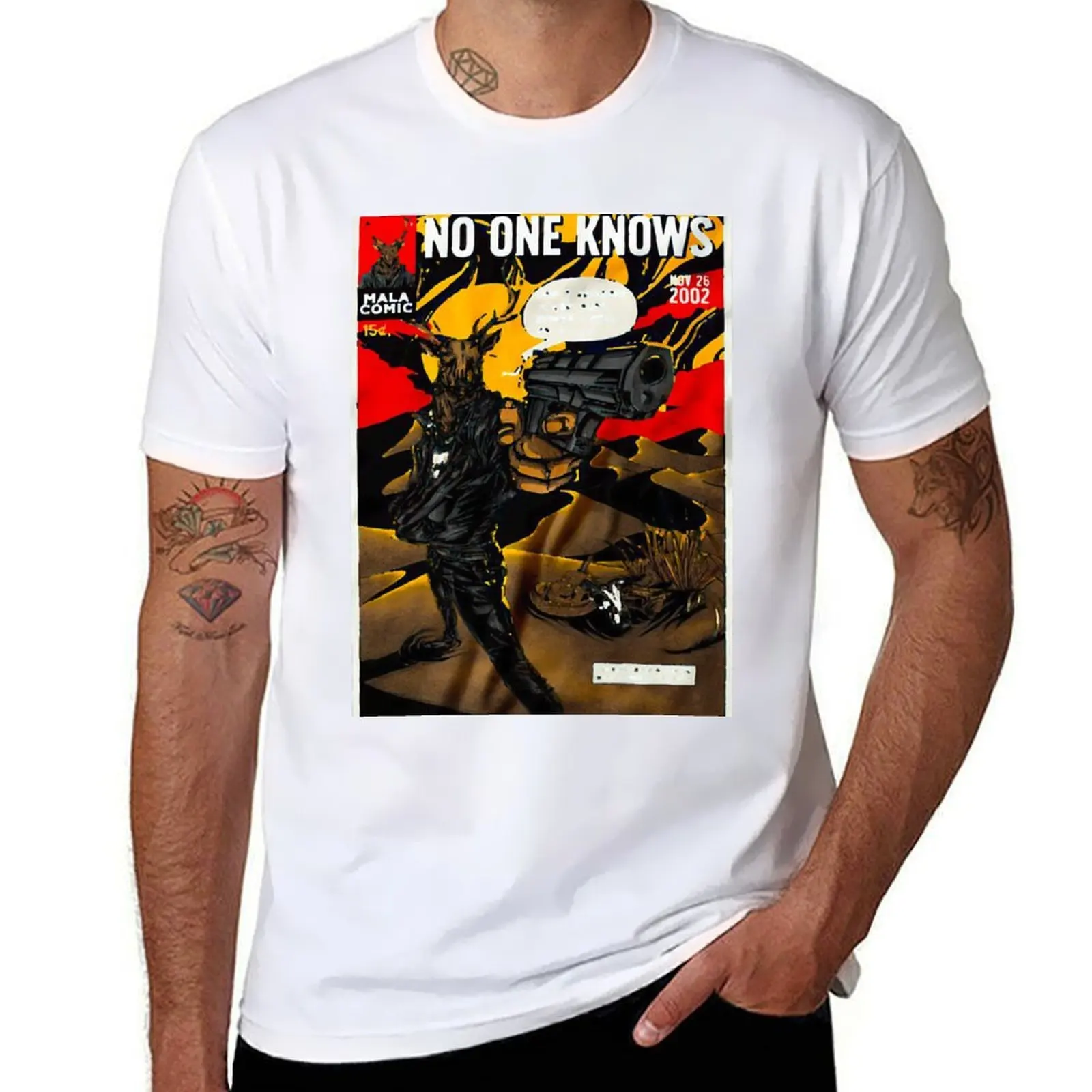 

Queens of The Stone Age(2) T-Shirt man t shirts for men man tshirt T-Shirt
