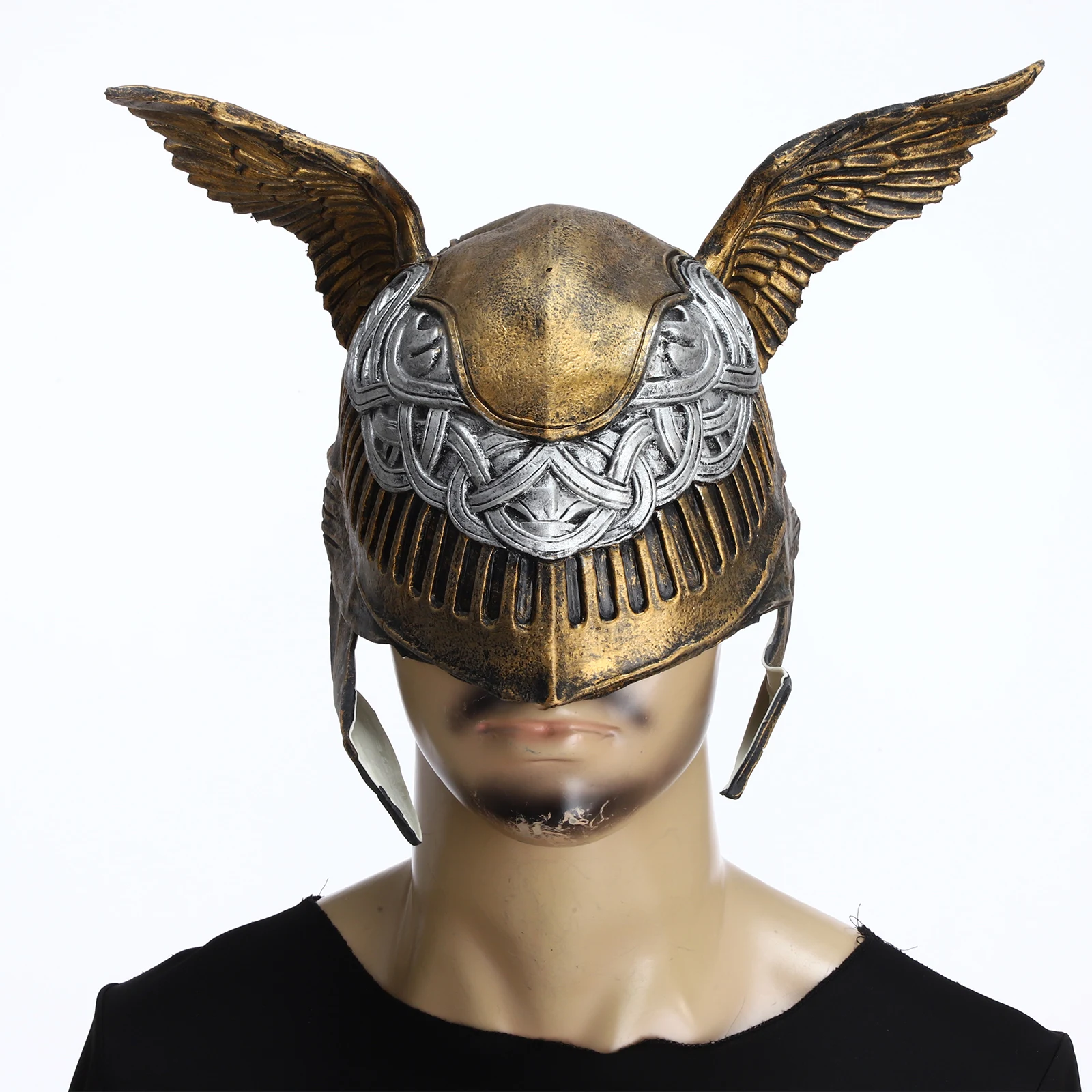 Frauen Männer Rollenspiel Plastik Helm Kopfbedeckung Party Requisiten für Mottoparty Maskerade Kostüm Zubehör Helm Bühnenauftritt