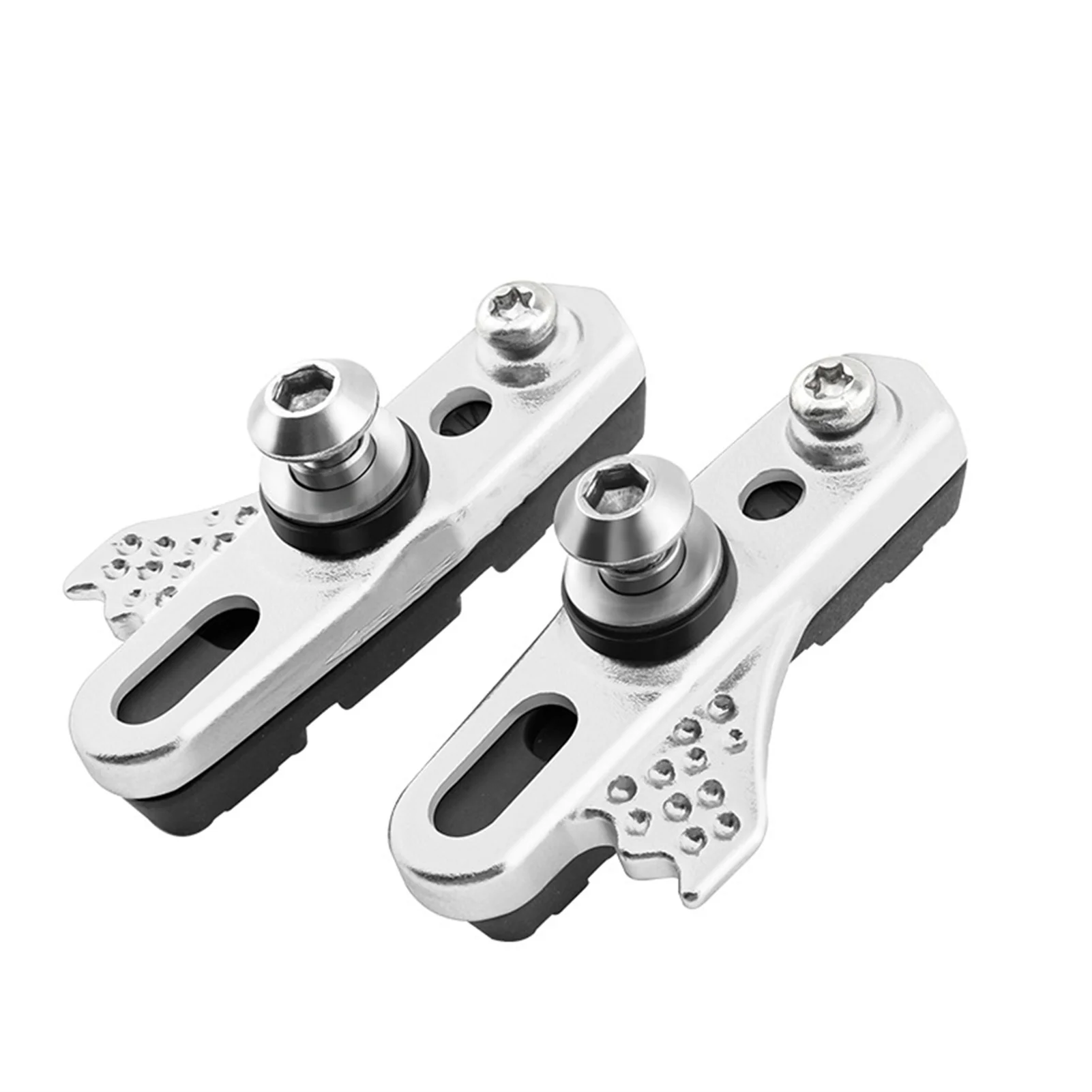 Bicycle Brake Pad Set No Noise No Skid Universal Brake for Older Style Road Mountain BMX Bikes