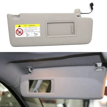 For Volkswagen VW TIGUAN TIGUAN L Gray Sunvisor Sun Visor Car Sunshade Shield Block Shade Make-up Mirror Left Right 2016-2022