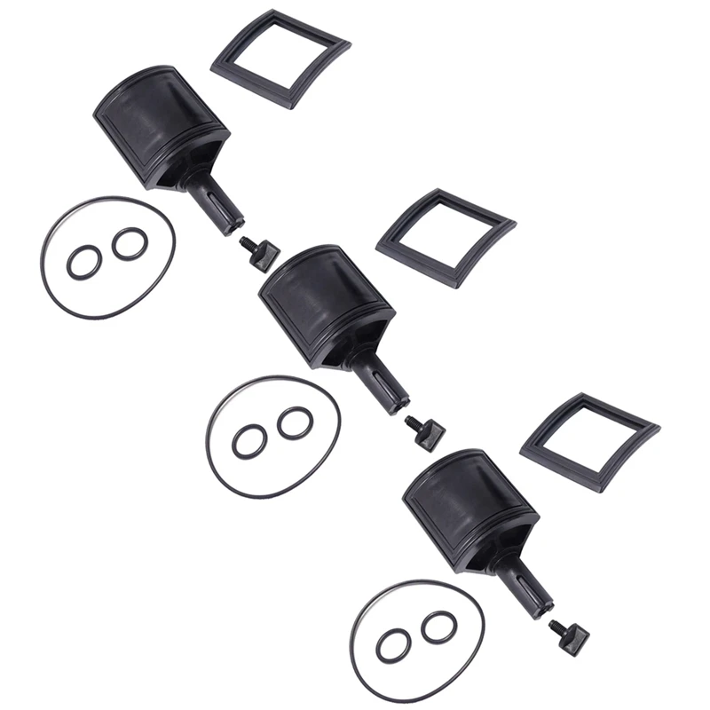 

3Set Diverter Valve Kit 4720 Replacement For Zodiac Jandy 2 Port Or 3 Port Never Lube Diverter Valve 4720-A58X