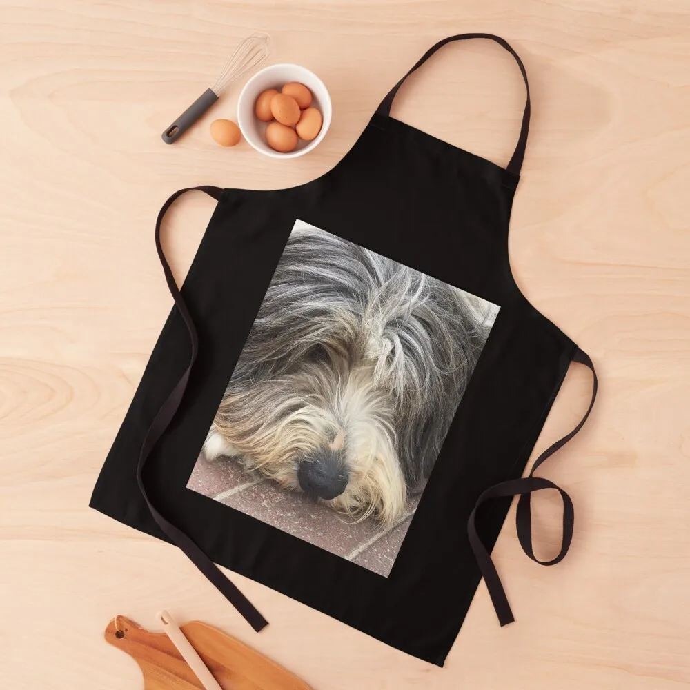 

Time Bearded Collie Nap Time — Всегда отрицатель одним глазом, просто в футляре! Фартук домашний женский Аксессуары для шеф-повара Фартук