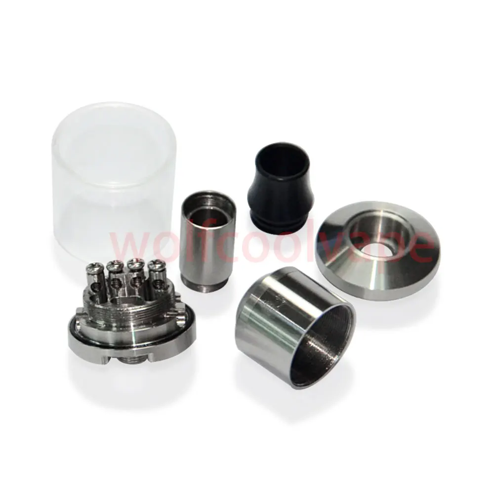 Scottua RTA 30mm Atomizer Atomizer rta dolny strumień powietrza 10ml 316ss elektroniczne papierosy Atomizer zbiornik do odbudowy vs trylogia 30mm RTA