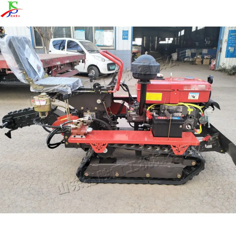 Farm Diesel Power Garden Mini Tiller Cultivator Soil Improvement Rotary Tiller Cultivators Mini for Farm Cultivation view 3