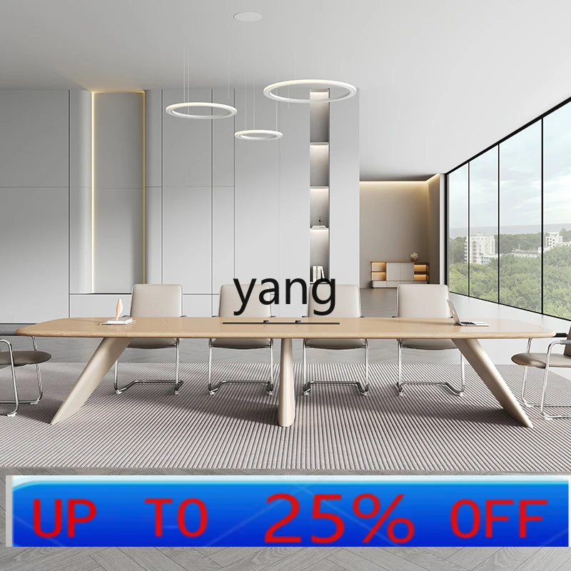 

Современный просторный конференц-стол LM с комплектом стульев, стол для переговоров.