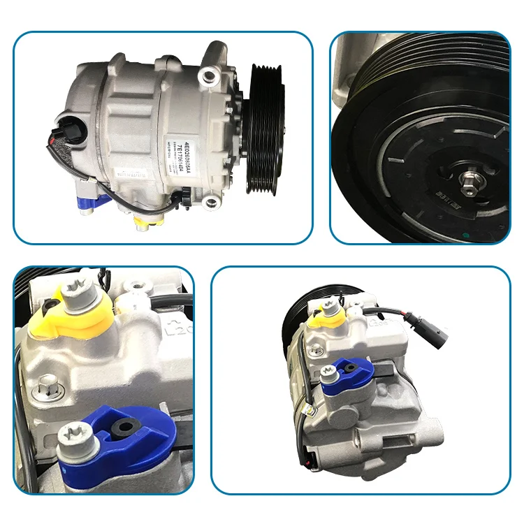 SENP A/C Air Conditioning Compressor Pump 4E0260805AA 4E0260805AL 8E0260805BD 8E0260805BG for Audi A4 A8 Q7