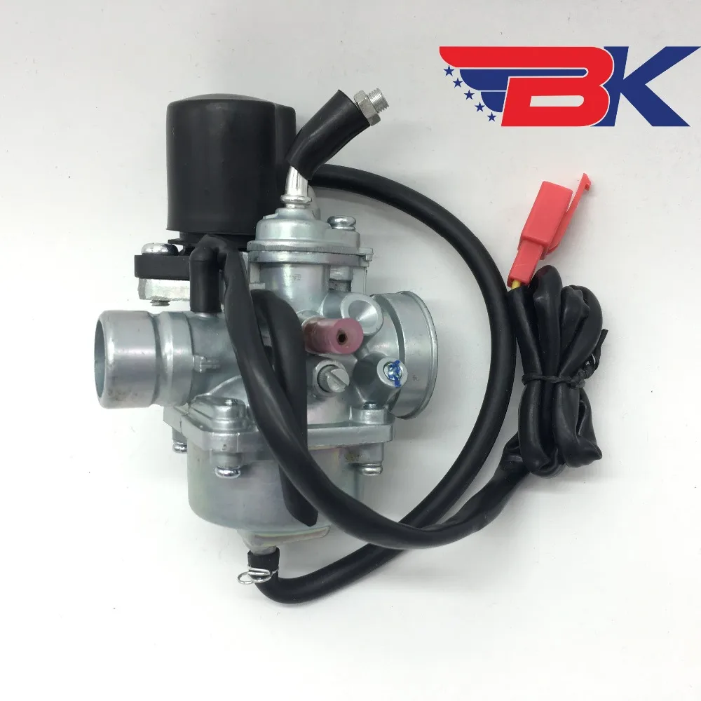 Carburetor For 2-Stroke Dinli 50cc 70cc 90cc 100cc 110cc ATV With Electric Choke