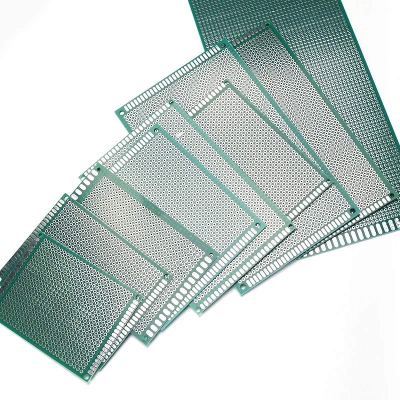 2 Stück Universelle Einseitige Leiterplatte Mehrzweck-Lochplatine PCB Experimentierplatine für Elektronikprojekte – Detail 3