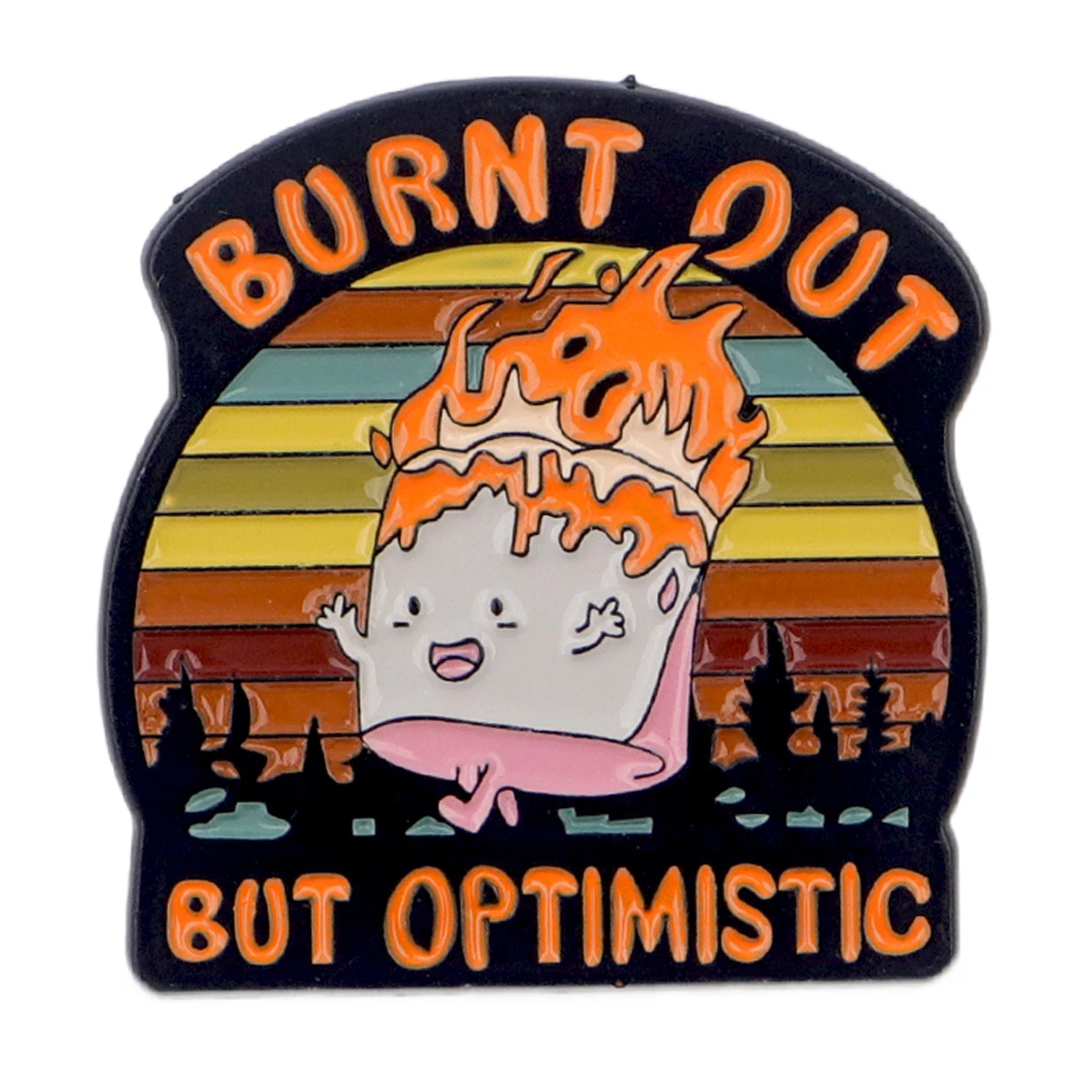 Quotes Enamel Pin Fire Badges on Backpack Brooches for Women Men Lapel Pins Fashion Jewelry Cosplay Accessories Toys Gift