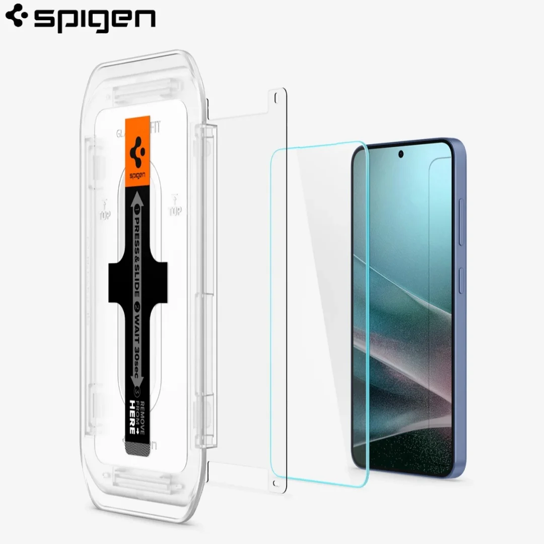 2PCS Spigen Original Glas.tR EZ Fit HD Protecteur d'écran en verre trempé pour Samsung Galaxy S25 S24 S26Ultra Plus