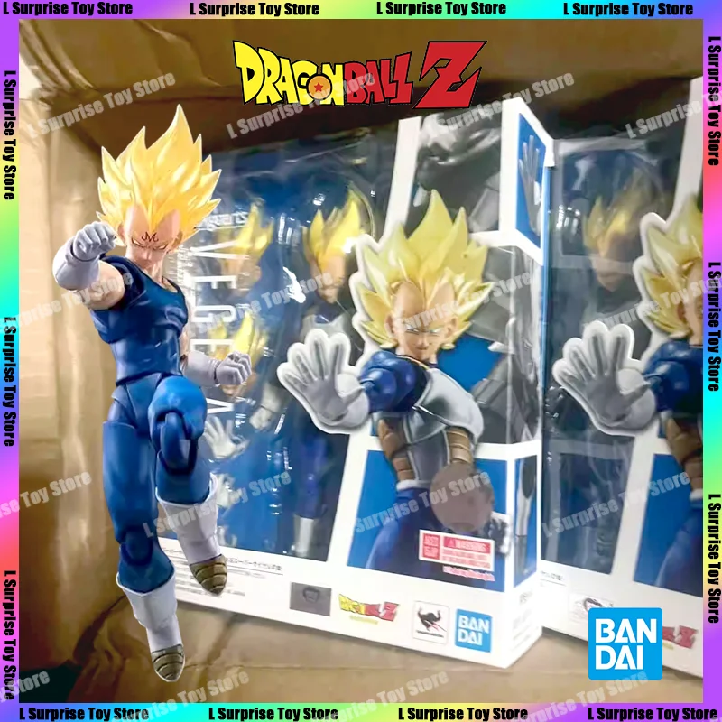 

In Stock Bandai S H Figuarts Dragon Ball Z Vegeta Figures Super Saiyan Vegeta SHF Anime Action Figure Statue Figurien Gifts Toys