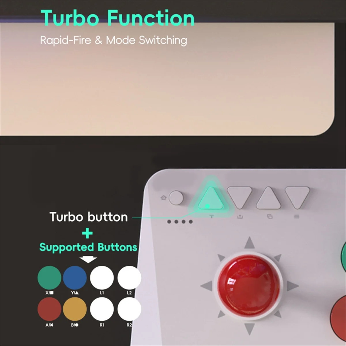 2025 Nowy Y5A PRO Arcade Stick Switch Window Arcade Fight Stick Obsługa Bezprzewodowego Odbiornika BT 2.4G i Połączenia Przewodowego