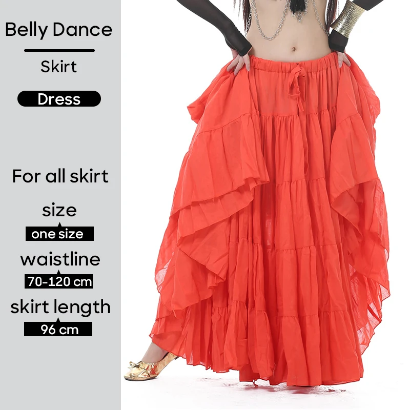 Costume de brevdu Ventre pour Femme Adulte, Jupe Longue, Taille Unique, AREX, Plusieurs Options de Documents, Performance sur Scène