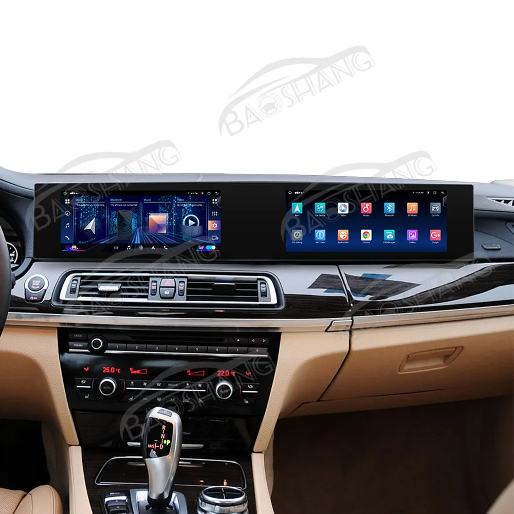 10.26 Inch  GPS Navigation Carplay for 7 Series NBT  2013-2015 Wireless Carplay Android Auto Navi Multimedia Player
