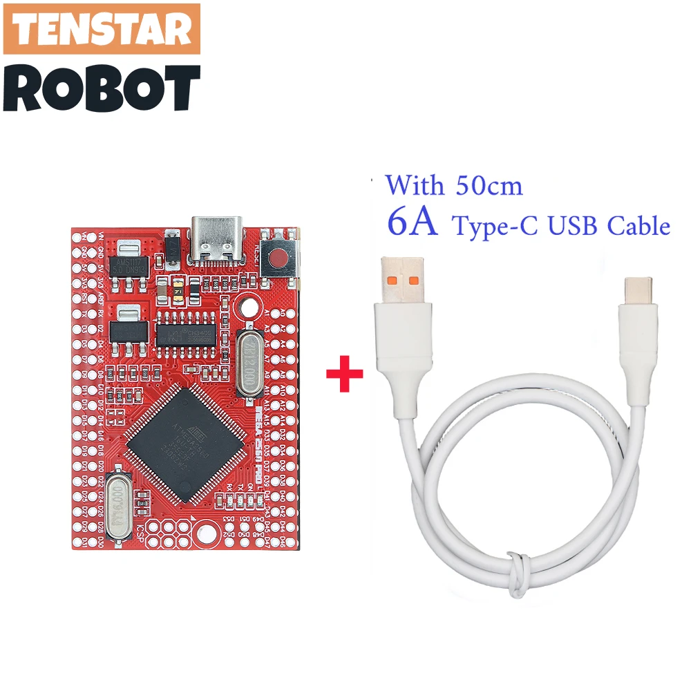 Scheda Ch340g Atmega2560-16au Scheda Di Sviluppo Mini MEGA 2560 Pro Scheda Ch340g Atmega2560-16au Scheda Di Sviluppo Mini MEGA 2560 Pro
