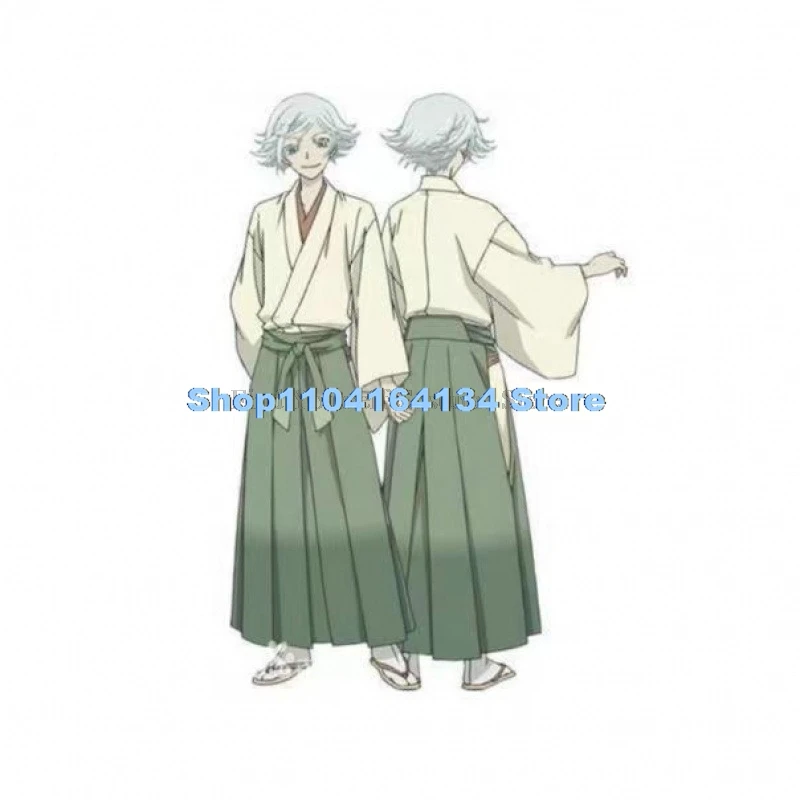 Kamisama Kiss-disfraz de Hajimemashita Love Mizuki, Kimono Unisex para Halloween, blanco