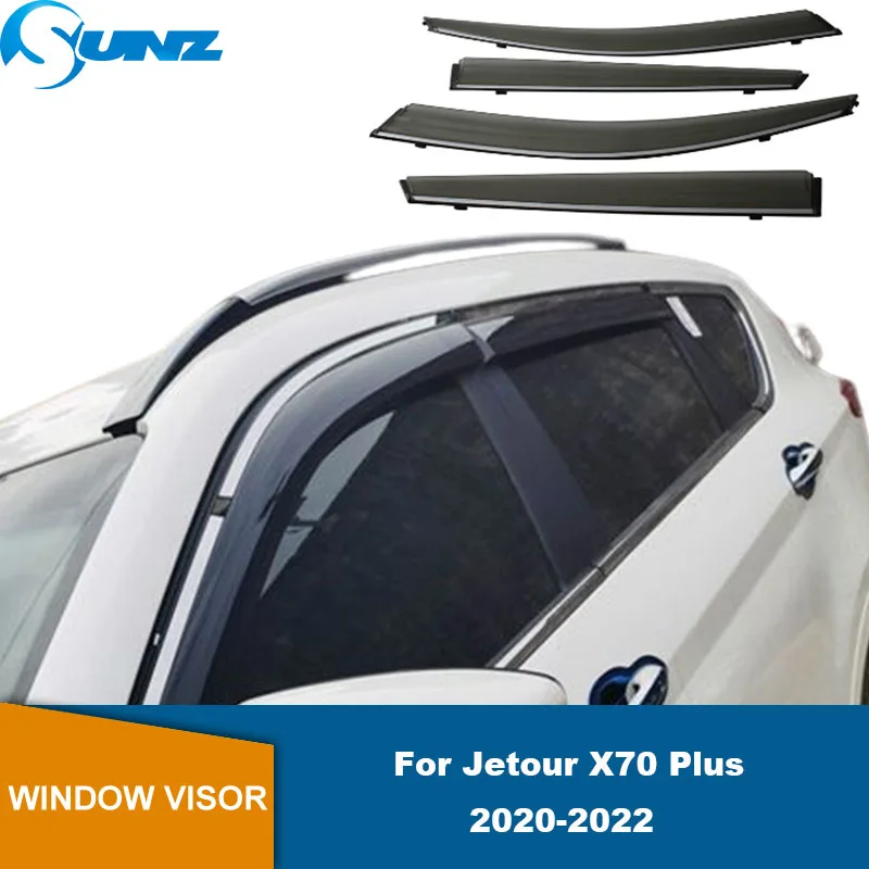 

Side Window Deflector For Jetour X70 Plus 2020 2021 2022 Door Visor Window Visor Vent Shades Sun Rain Deflector Guards SUNZ