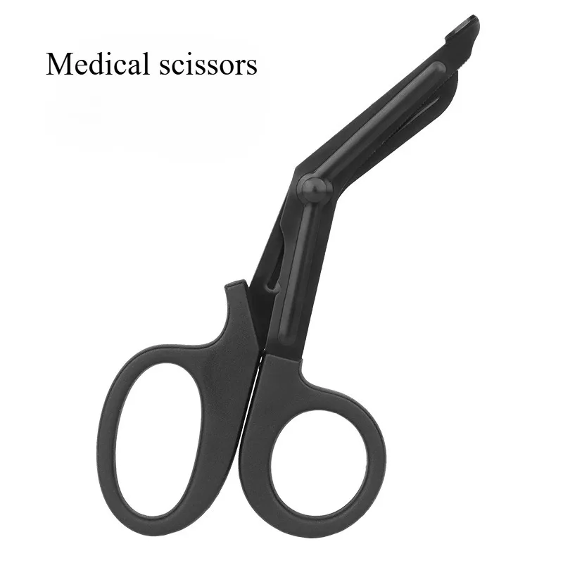 Paramedic Medical Rescue Tools Trauma Gauze Emergency First Aid Scissors Outdoor Utility Wilderness Survival Camp Bandage Care