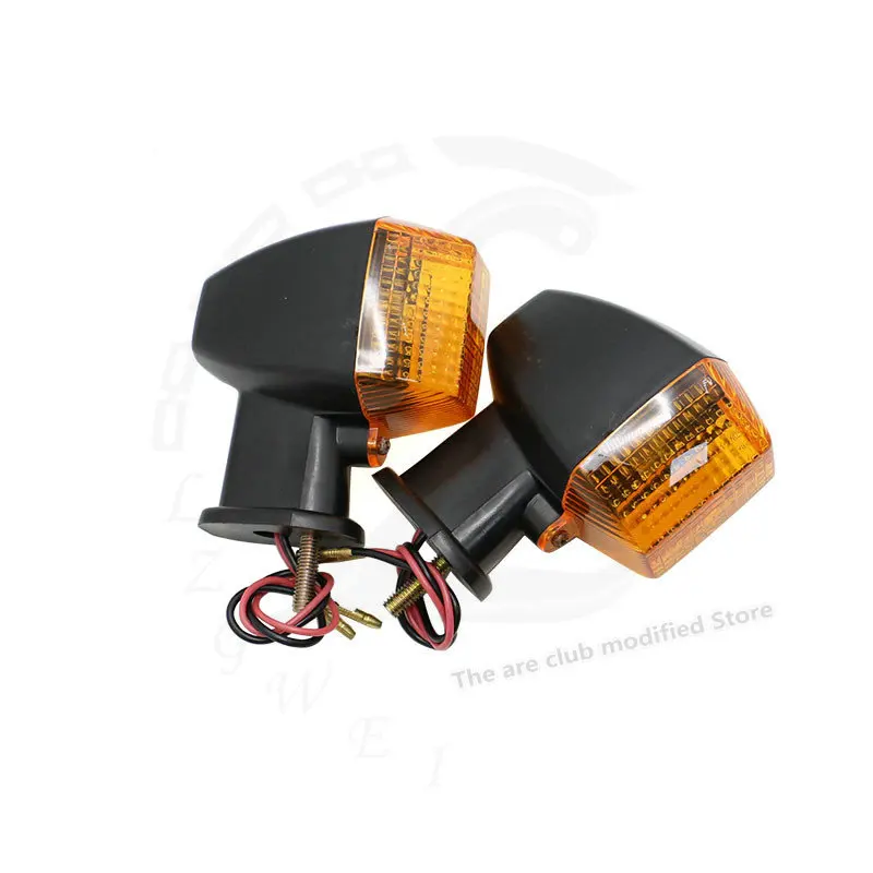 1 Pair Motorcycle Turn Signals Light For Kawasaki KLE250 KLE400 KLE 250 400  Not Indicators Flasher Orange