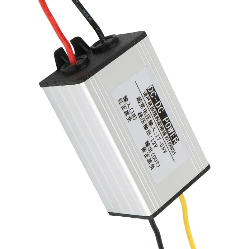 Power Converter Module 48V 24V to 12V DC DC Step Down with Overvoltage Overcurrent and Short Circuit Protection Rated IP67