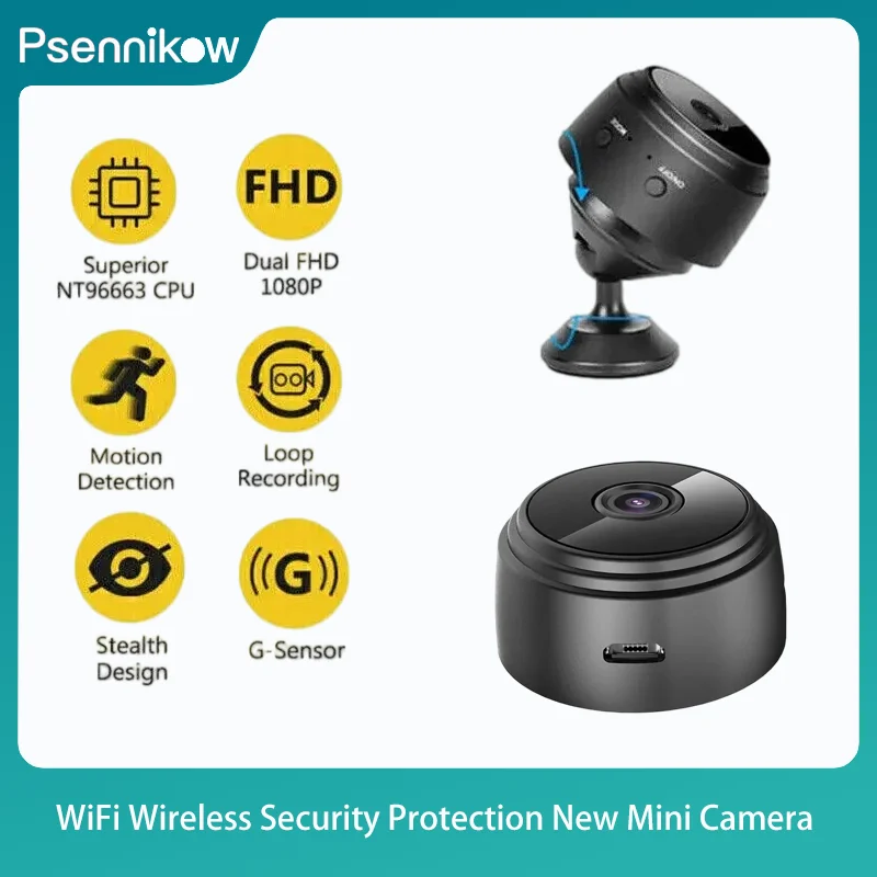 New Mini Camera Wif…