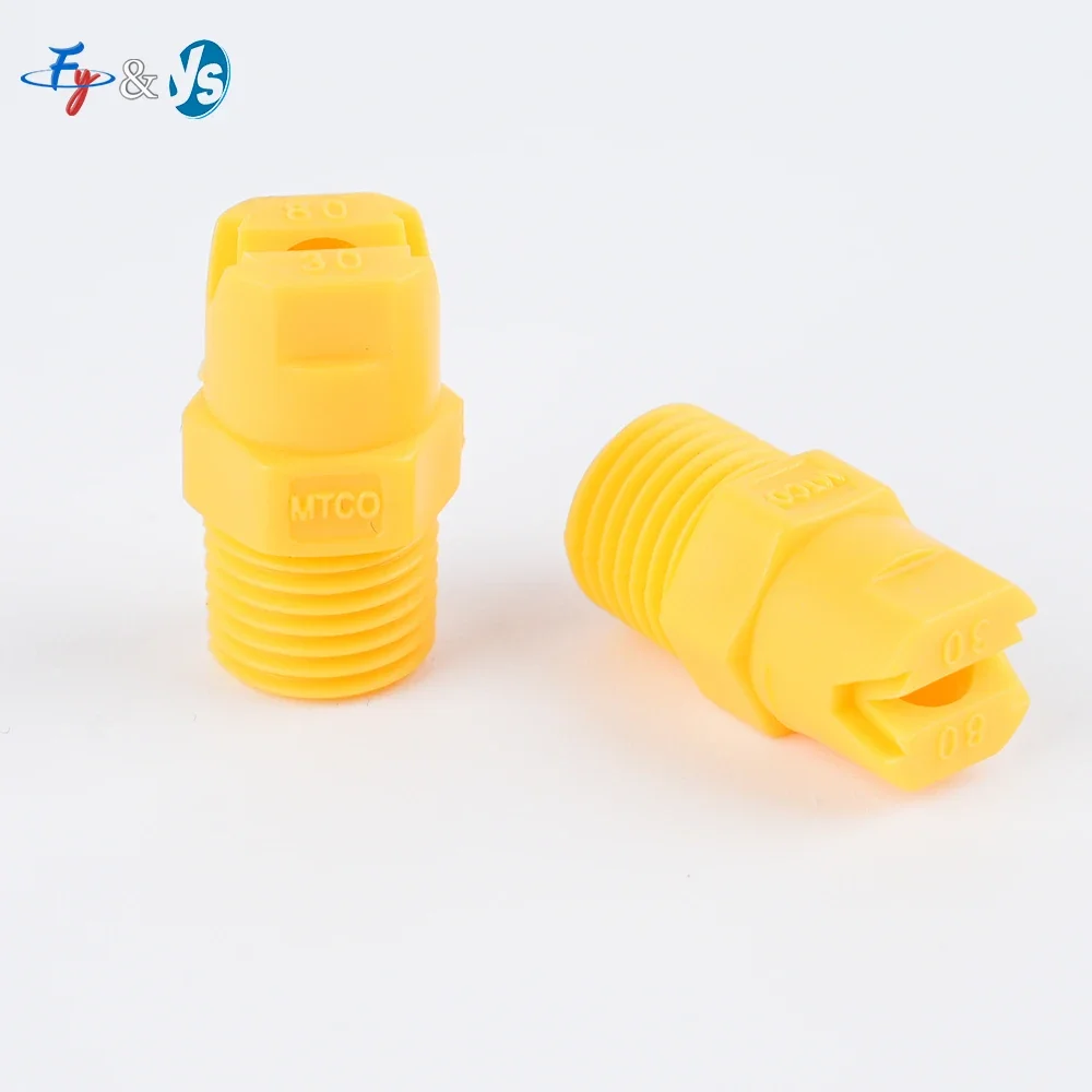 Discount Plastic Flat Fan Spray Nozzle 1/8" 1/4" 1/2" Industrial Cleaning Washing ,Industrial Cleaning Washing Dust Removal