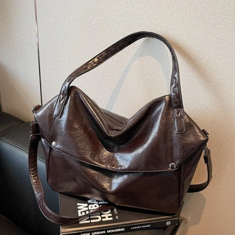 

Simple Casual Mini Clutch Messenger Purse Shopper Bag Solid Color For Women Commuter Business Elegant