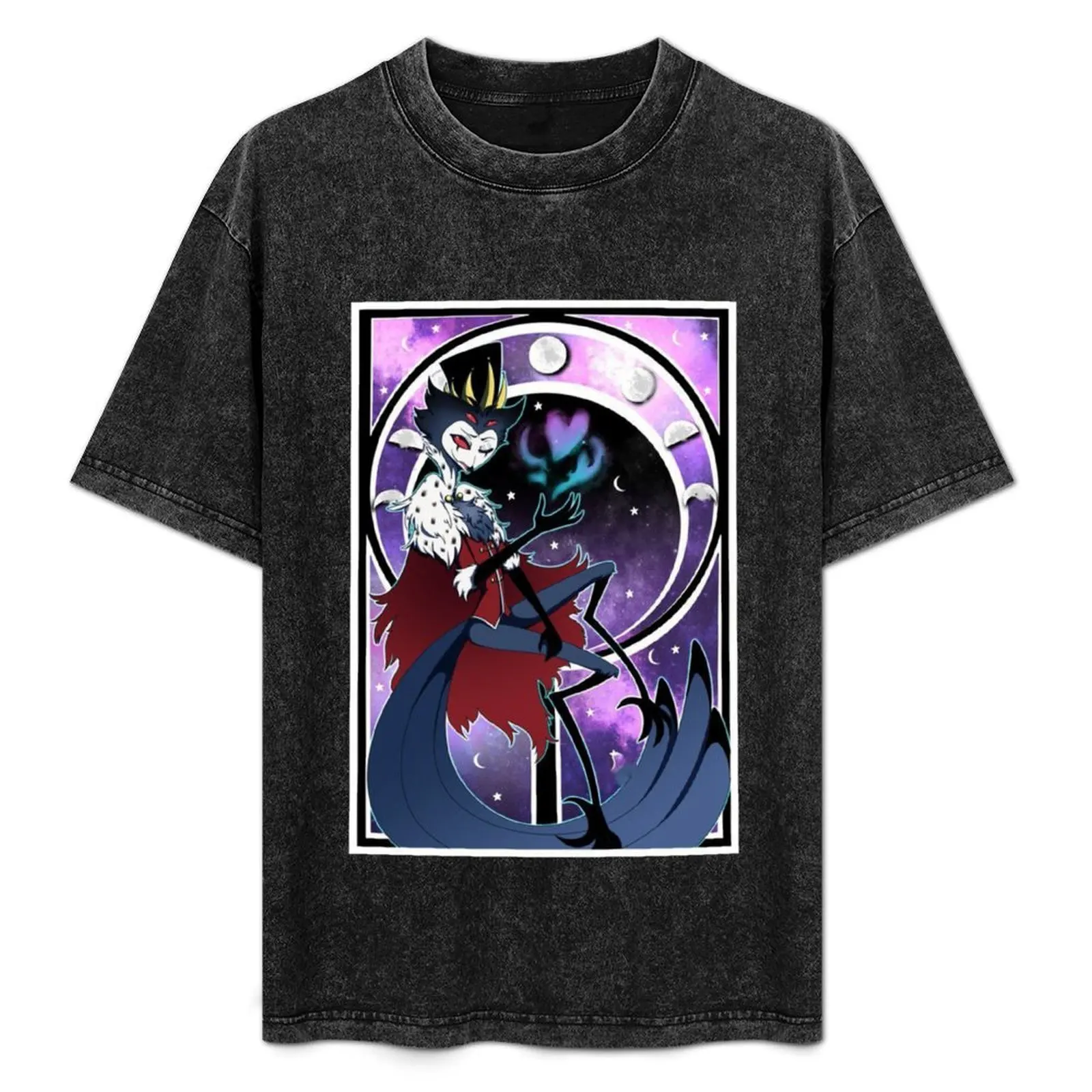 

Helluva Boss Stolas T-Shirt Fashion Pattern Printed Tee Shirt