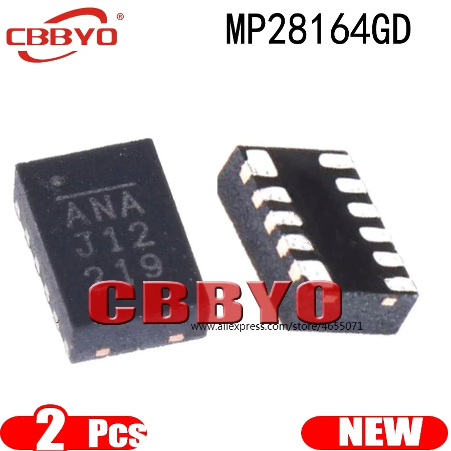 (2piece)100% New MP28164GD-Z MP28164GD MP28164 ANA QFN-11 Chipset