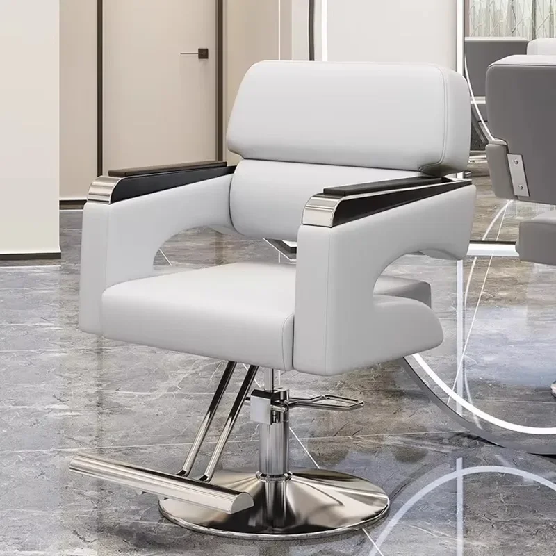 

Professional Salon Barber Chair Aesthetic Vintage Beauty Equipment Barbershop Chair Classic Retro Silla De Barbero Furniture