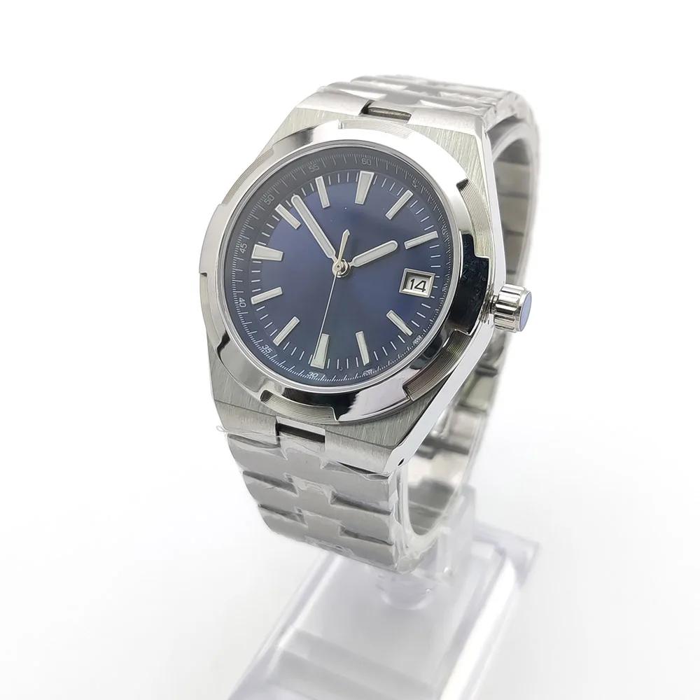 Classic Luxury Men's Wristwatch China NH35 Automatic Mechanical Watch High Quality Stainless Steel Watch Sapphire Waterproof view 2