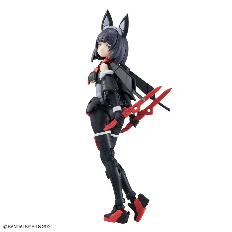 In Stock Bandai 30 Minutes Sisters Model Kit Genuine Boxed 30MS SIS-K00 Micolulu Color B Anime Girls Action Figure Gifts Toys view 3